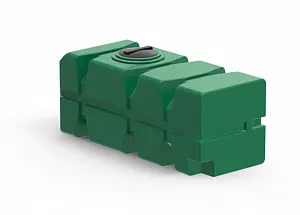 Пластиковая емкость горизонтальная FG-1000 (350 мм) (Зеленый) 2